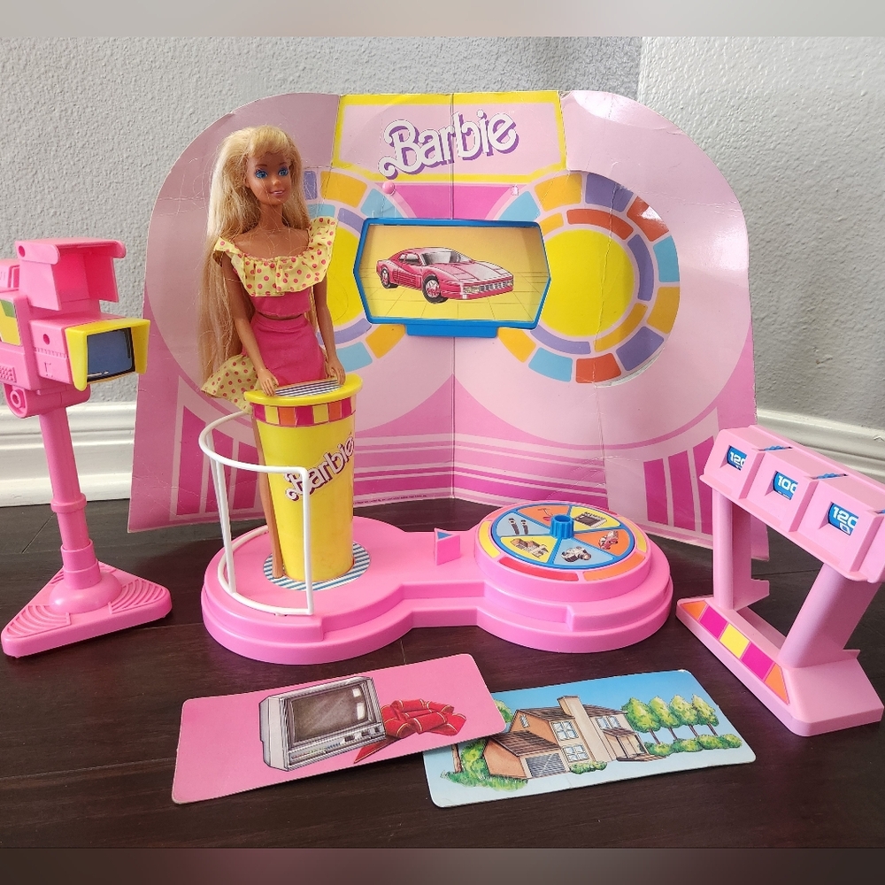 Barbie Vintage TV Game Show playset 1987 In Original Box